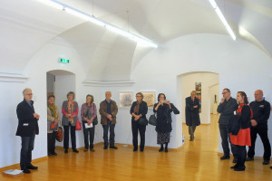 Finissage der 69. Jahresausstellung des St. Pöltner Künstlerbundes. Foto Fischl