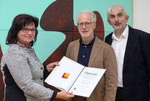 Ernest A. Kienzl gets the Adolf Peschek-Award of the Jury