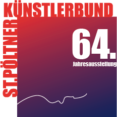 Logo St. Pöltner Künstlerbund 64. Jahresausstellung