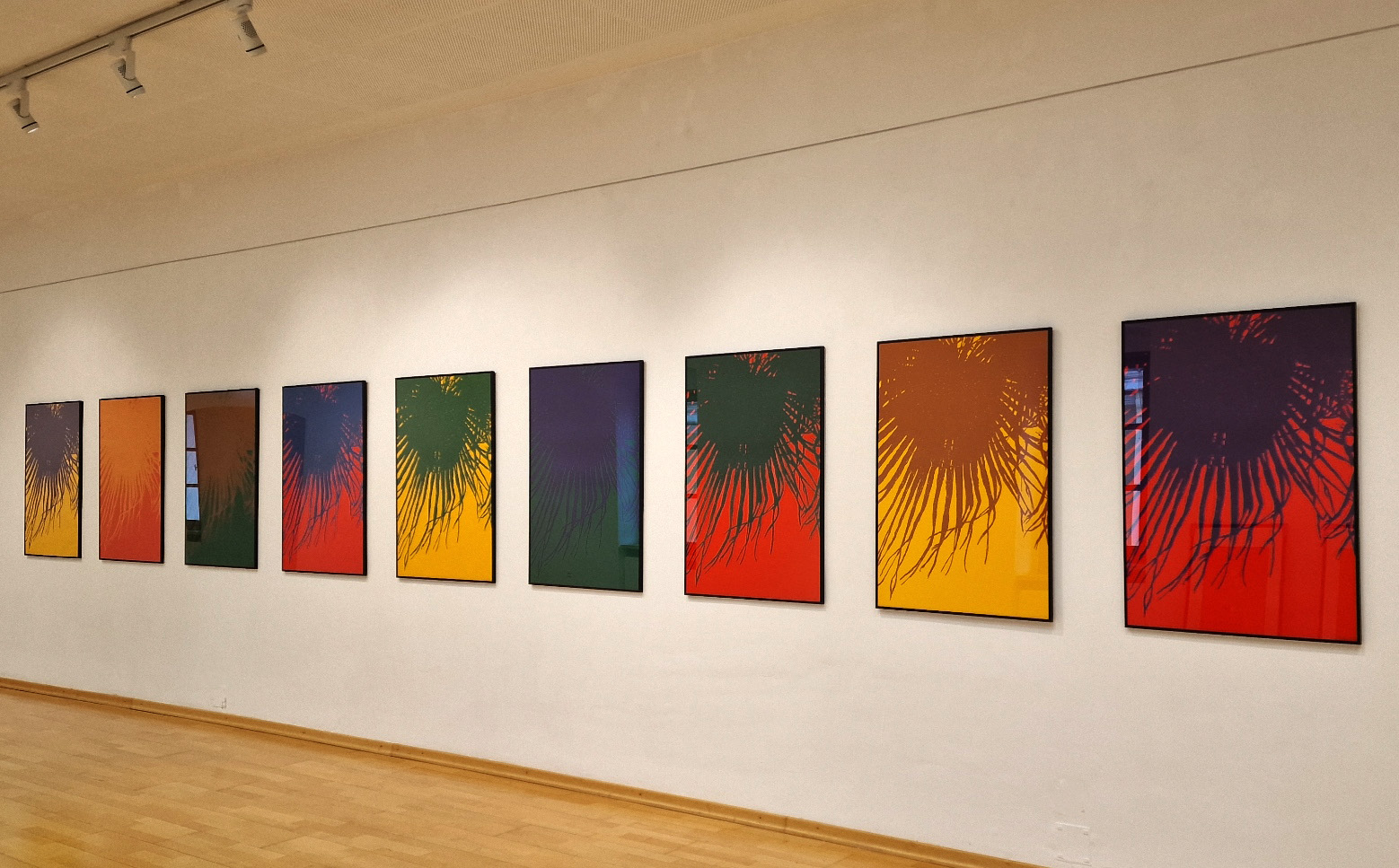 Blick in meine Präsentation bei der 79. Jahresausstellung des St. Pöltner Künstlerbundes im Stadtmuseum St. Pölten